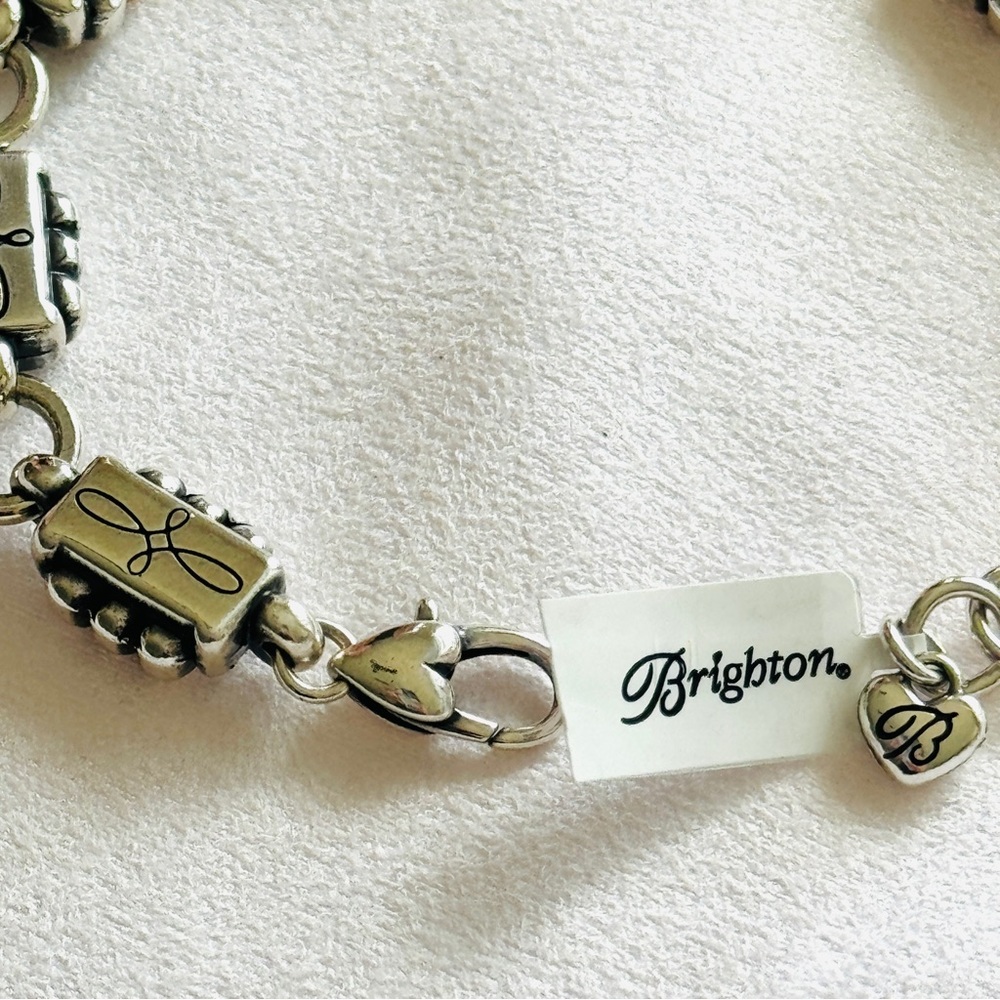 Brighton Charlotte Silver Gold-Tone Bracelet NWT - Picture 6 of 12